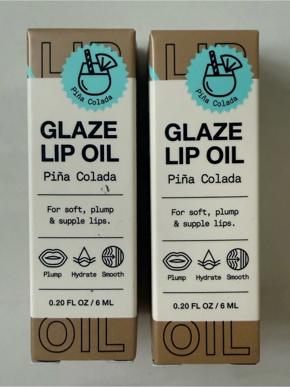 Set of 2: INNBeauty Project Glaze Lip Oil - Pina Colada